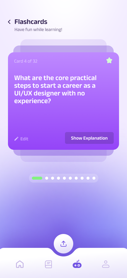 Luceo Study App — Flashcard Decks